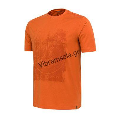 Μπλουζάκι Beretta T-Shirt B-Logo Orange